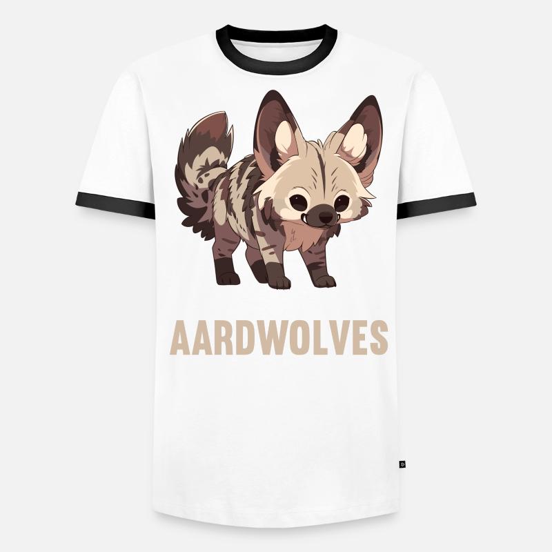 Erdwölfe Erdwolf Männer Kontrast-T-Shirt