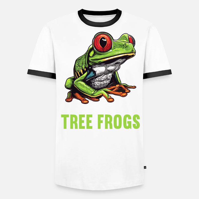 Tree Frog Baumfrösche Baumfrosch Men's Ringer Shirt
