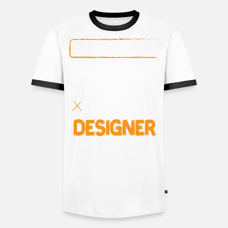 Designer Relationship Status Men's Ringer Shirt