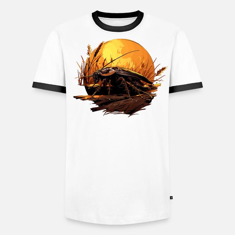 cafards cafards cafards cafard T-shirt contrasté Homme