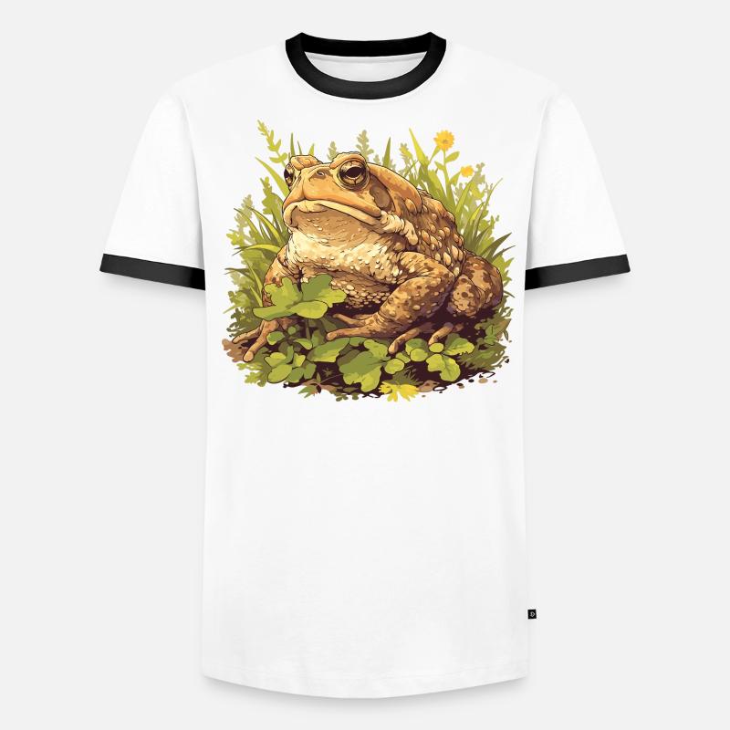 Crapaud crapaud crapaud T-shirt contrasté Homme