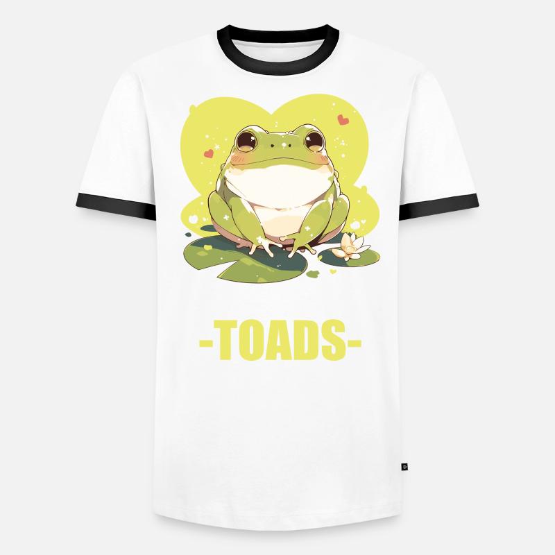 Crapaud crapaud crapaud T-shirt contrasté Homme
