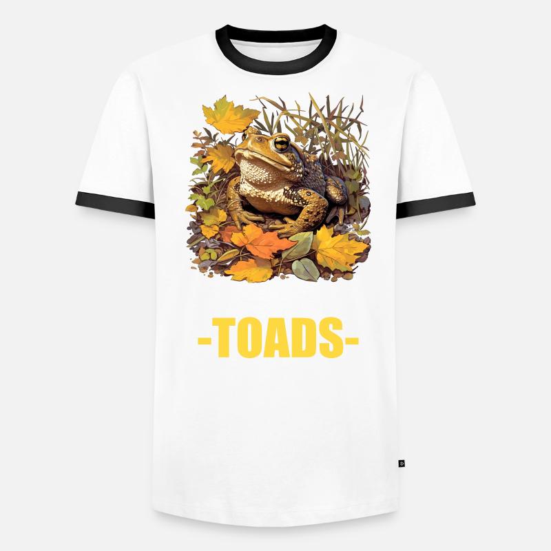 Crapaud crapaud crapaud T-shirt contrasté Homme