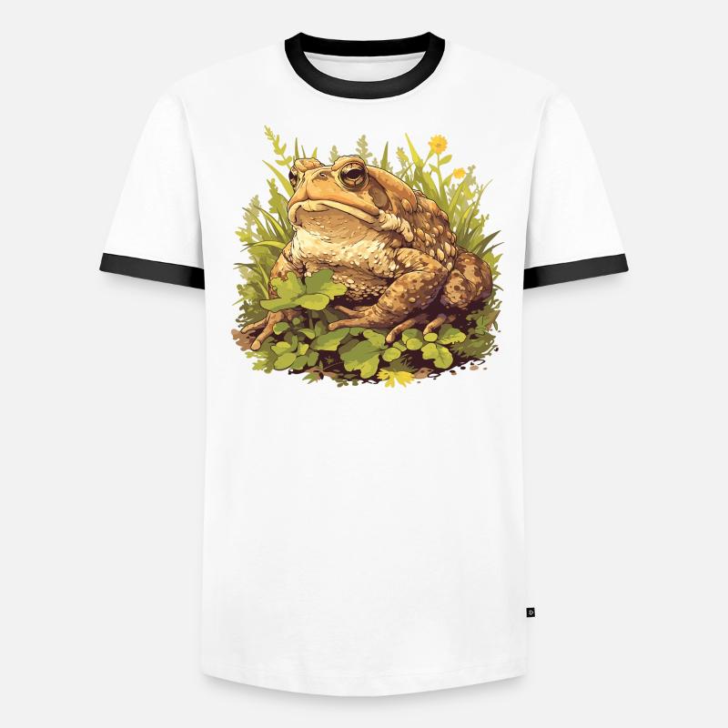 Crapaud crapaud crapaud T-shirt contrasté Homme