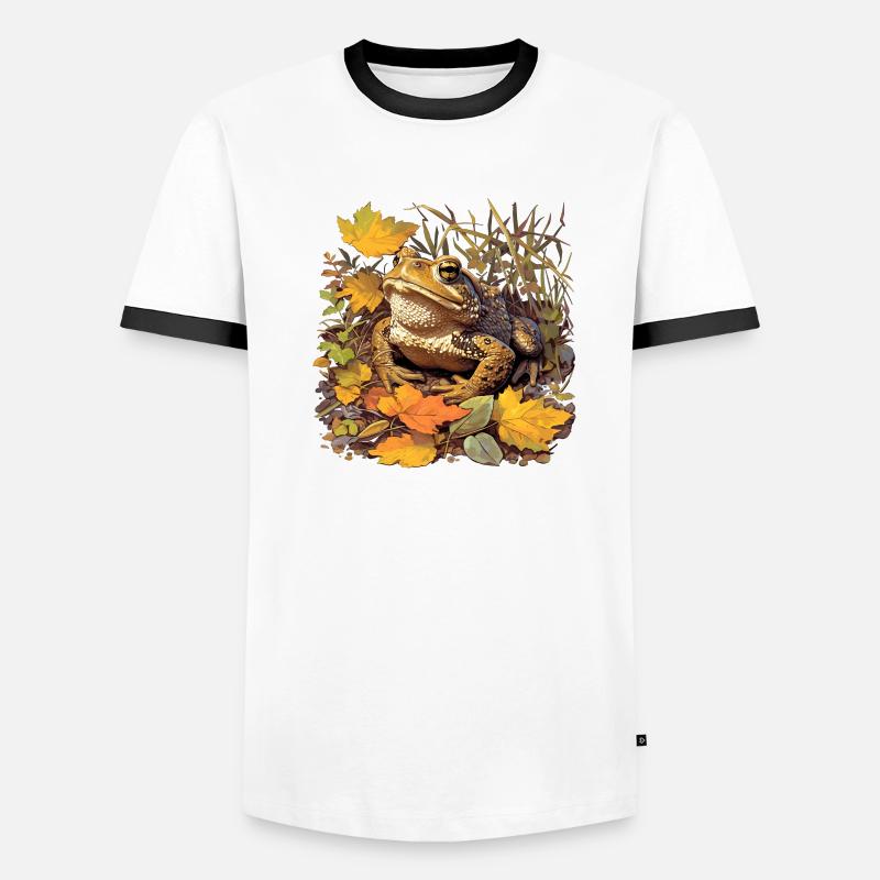 Crapaud crapaud crapaud T-shirt contrasté Homme