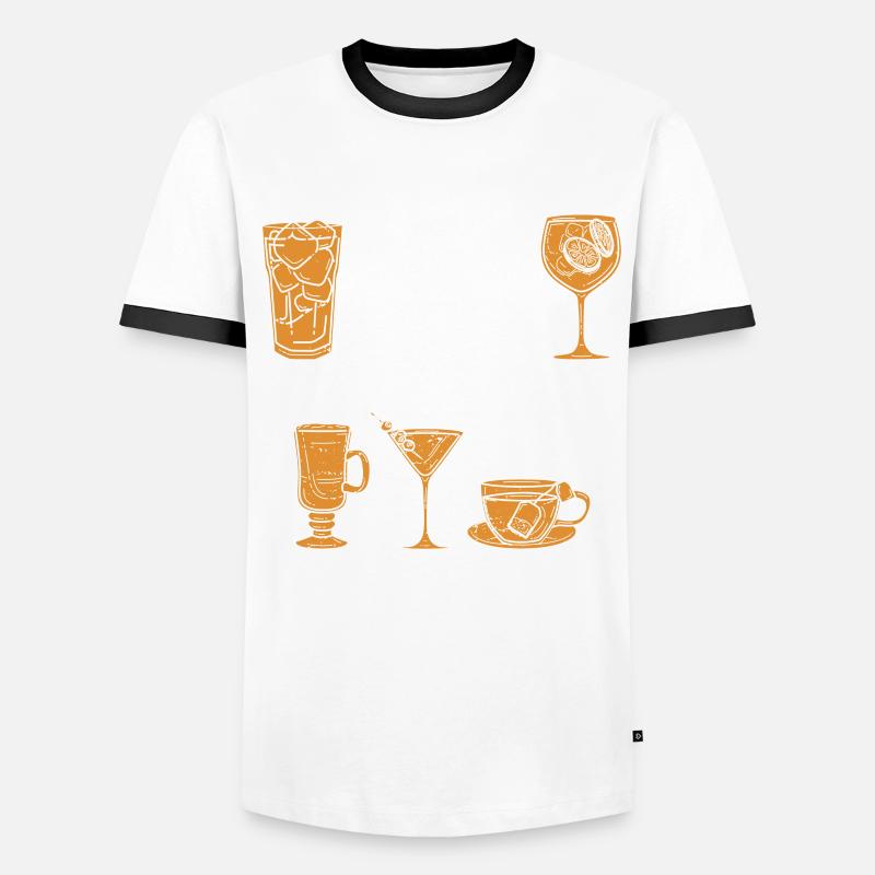 Bartender Mixologist Bartending Men's Ringer Shirt