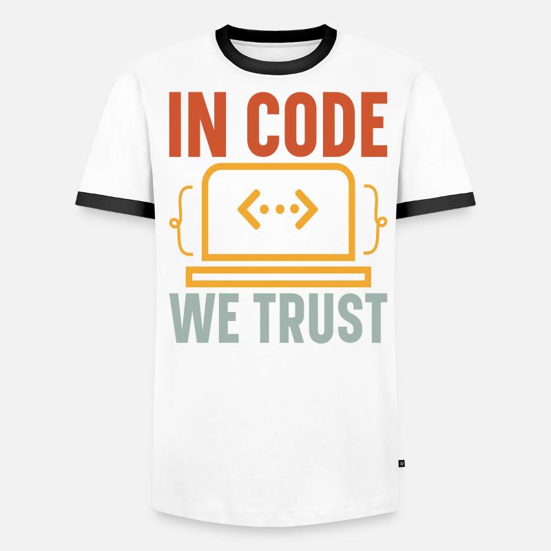 Programmierer Informatiker Computer Nerd Geschenk Männer Kontrast-T-Shirt
