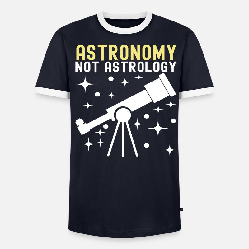 Atronome Astronomie - Männer Kontrast-T-Shirt - undefined