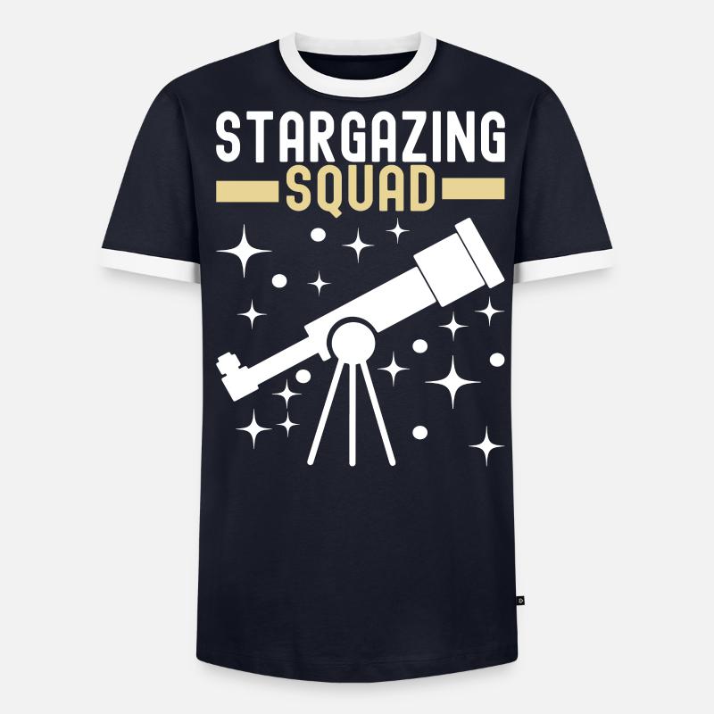 Atronome Astronomie - Männer Kontrast-T-Shirt - undefined