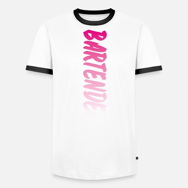 Bartender Mixologist Bartender Men's Ringer Shirt
