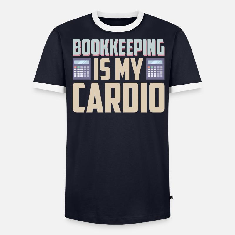 Comptabilité Comptable Financier Profession de comptable T-shirt contrasté Homme