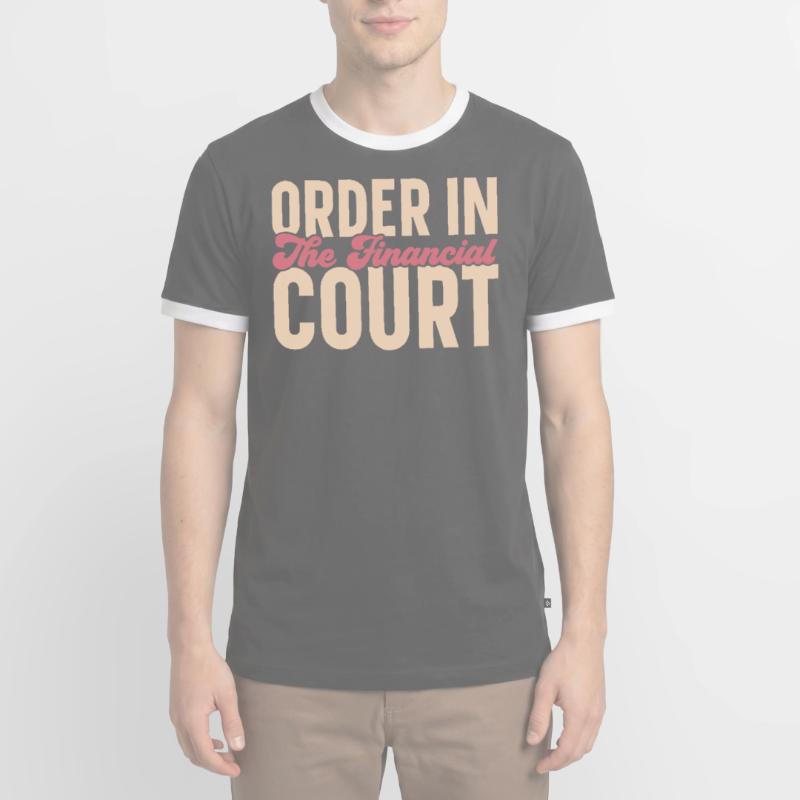 Comptabilité Comptable Financier Profession de comptable T-shirt contrasté Homme