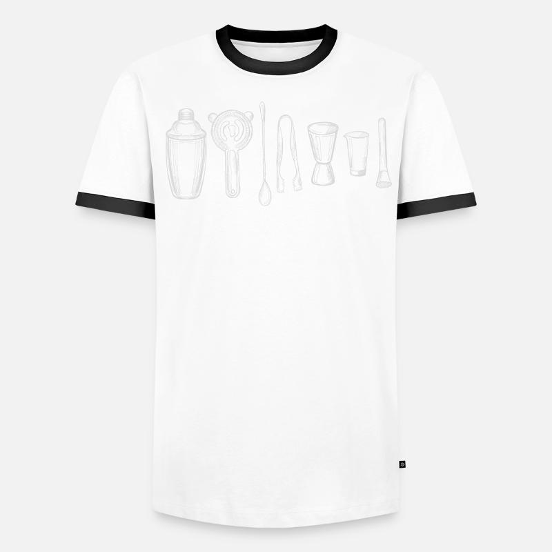 Bartender Mixologist Bartending Men's Ringer Shirt