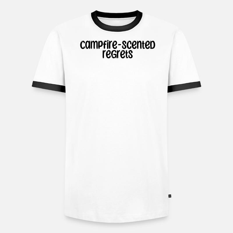 Camping - Campfire-scented regrets Men's Ringer Shirt