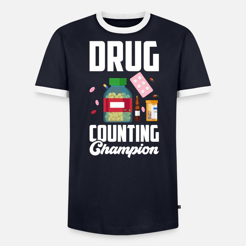 Pharmazeutischer Assistent Pharmazie Techniker - Männer Kontrast-T-Shirt - undefined