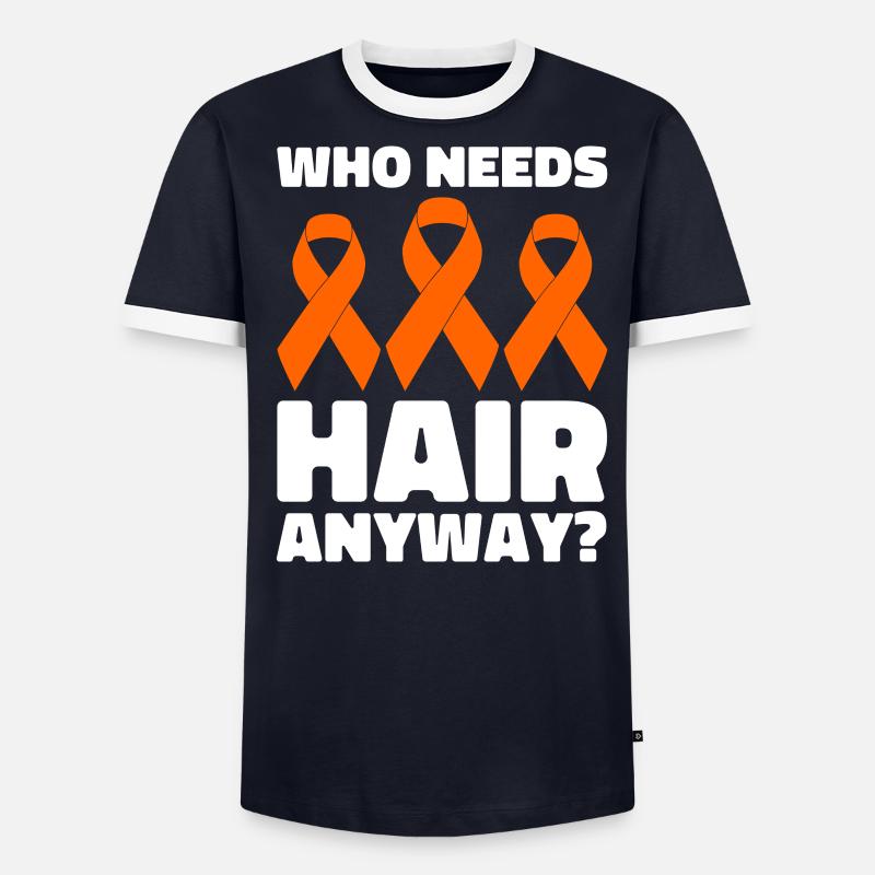 Leukämie Bewusstsein Blutkrebs Bekämpfung - Männer Kontrast-T-Shirt - undefined