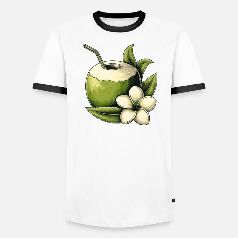 Fresh coconut Men's Ringer Shirt
