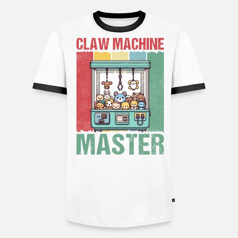Maître de la machine à griffes T-shirt contrasté Homme