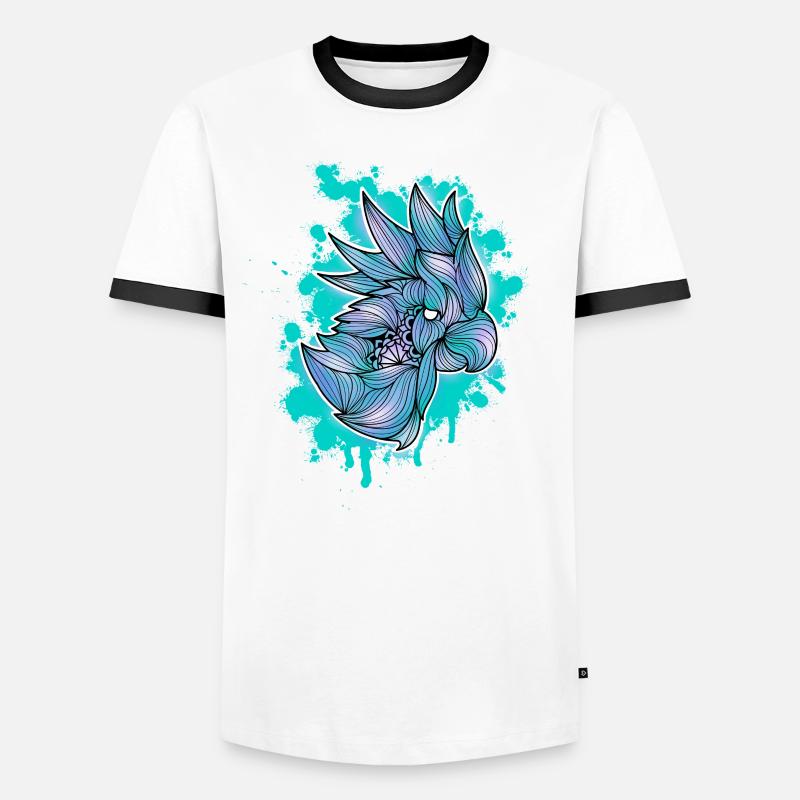 Parrot Mandala Men's Ringer Shirt