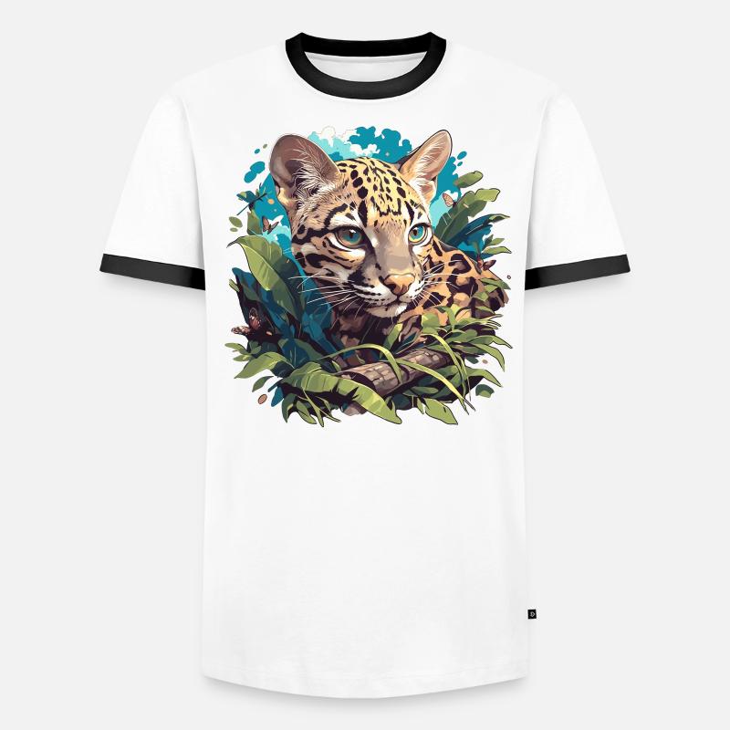 Ocelots Ocelot T-shirt contrasté Homme