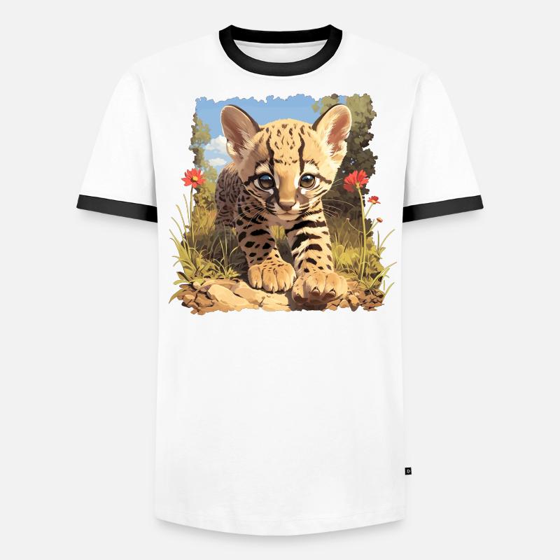 Ocelots Ocelot T-shirt contrasté Homme