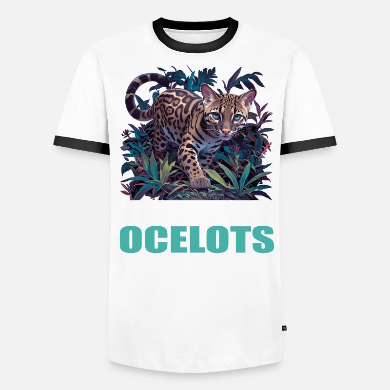 Ocelots Ocelot T-shirt contrasté Homme