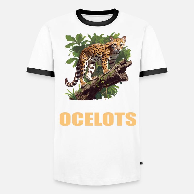 Ocelots Ocelot T-shirt contrasté Homme