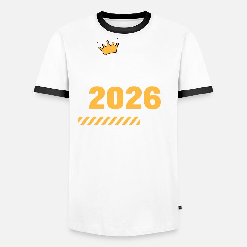 Papa 2026 Loading Männer Kontrast-T-Shirt