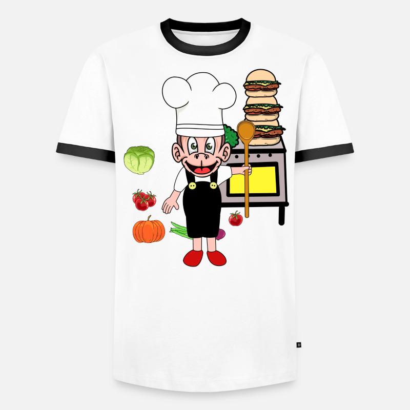 Monkey Kitchen Cook Cooks Cooks Culinary Arts Men's Ringer Shirt