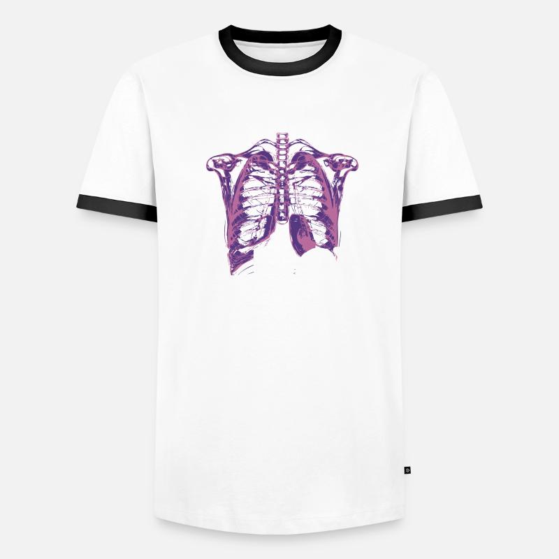 Radiologist X-ray technician X-ray image Men's Ringer Shirt