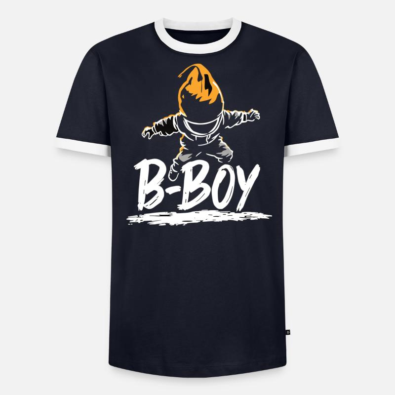 B-Boy Breakdance Hip Hop Dance Danseuse Breakdance T-shirt contrasté Homme