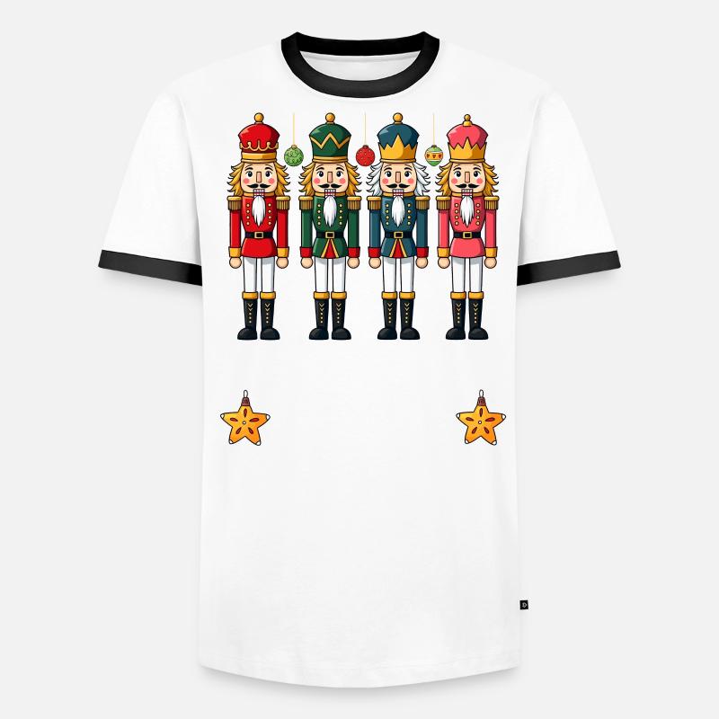 Nutcracker Squad Männer Kontrast-T-Shirt