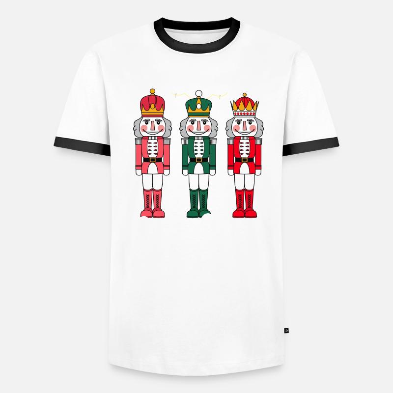 Let's Get Cracking Männer Kontrast-T-Shirt
