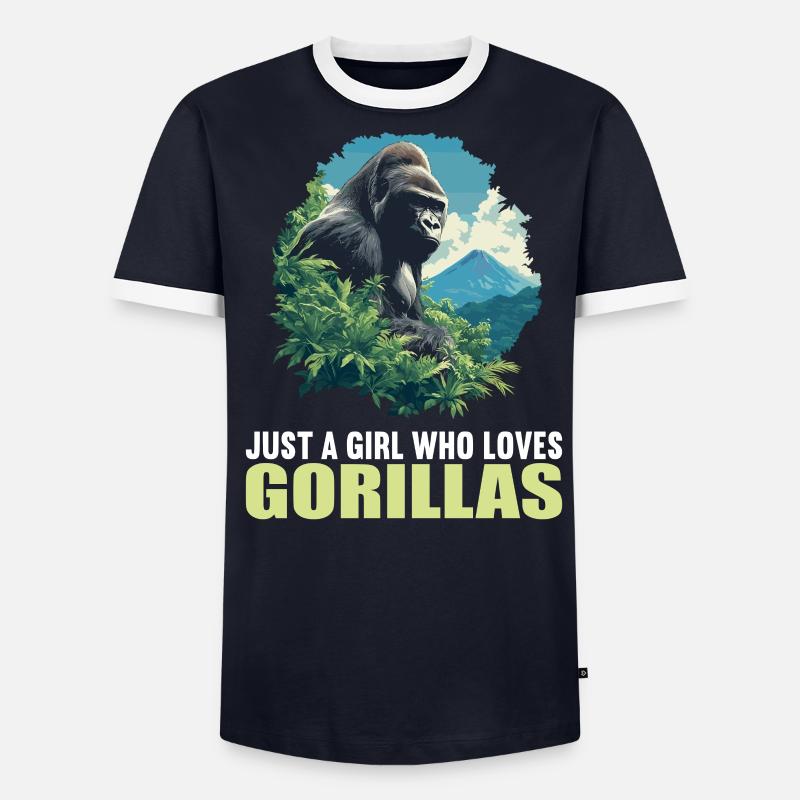 Gorilles Gorilles T-shirt contrasté Homme