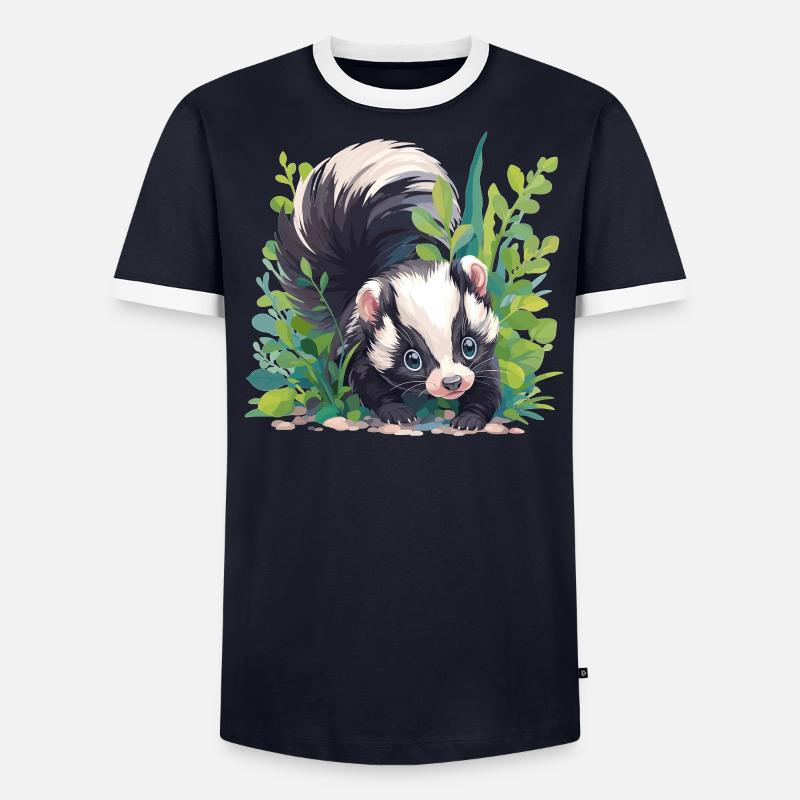 Mouffettes Mouffette T-shirt contrasté Homme