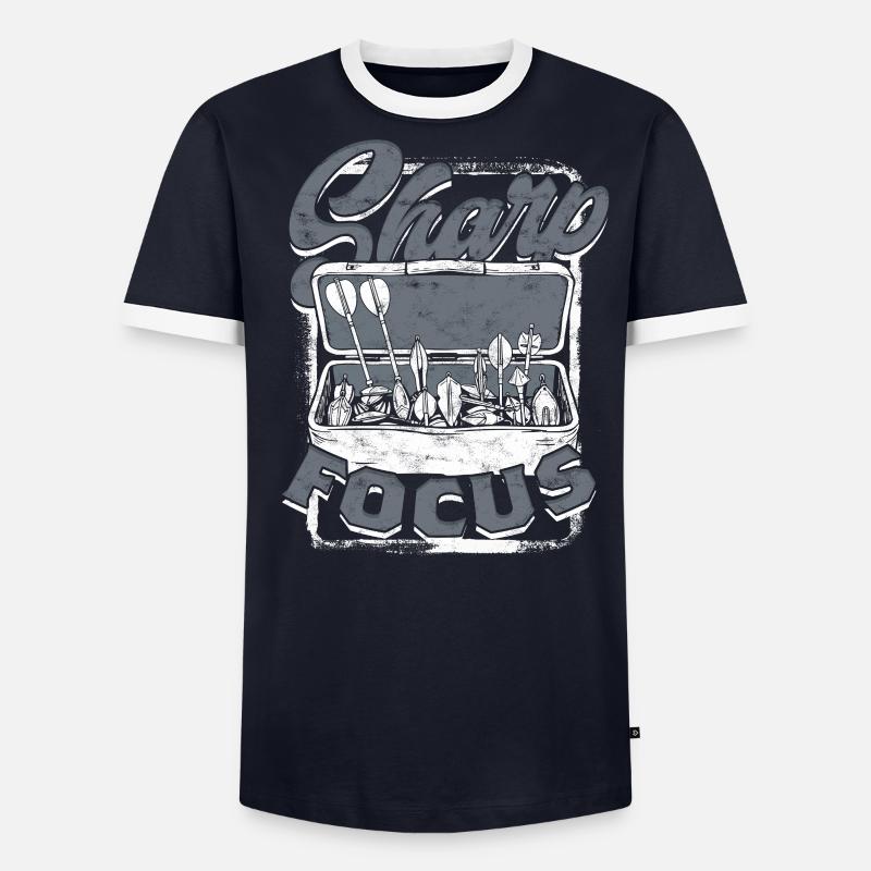 Bogenfischer Bogenfischen Bogenangeln - Männer Kontrast-T-Shirt - undefined