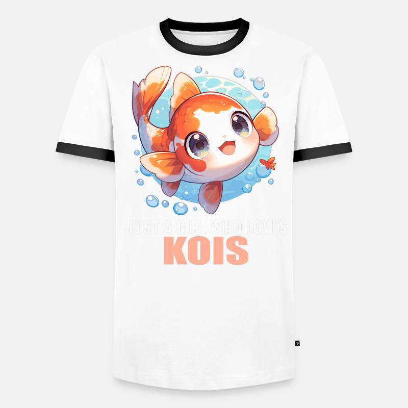 Koi Koi Carp Men's Ringer Shirt
