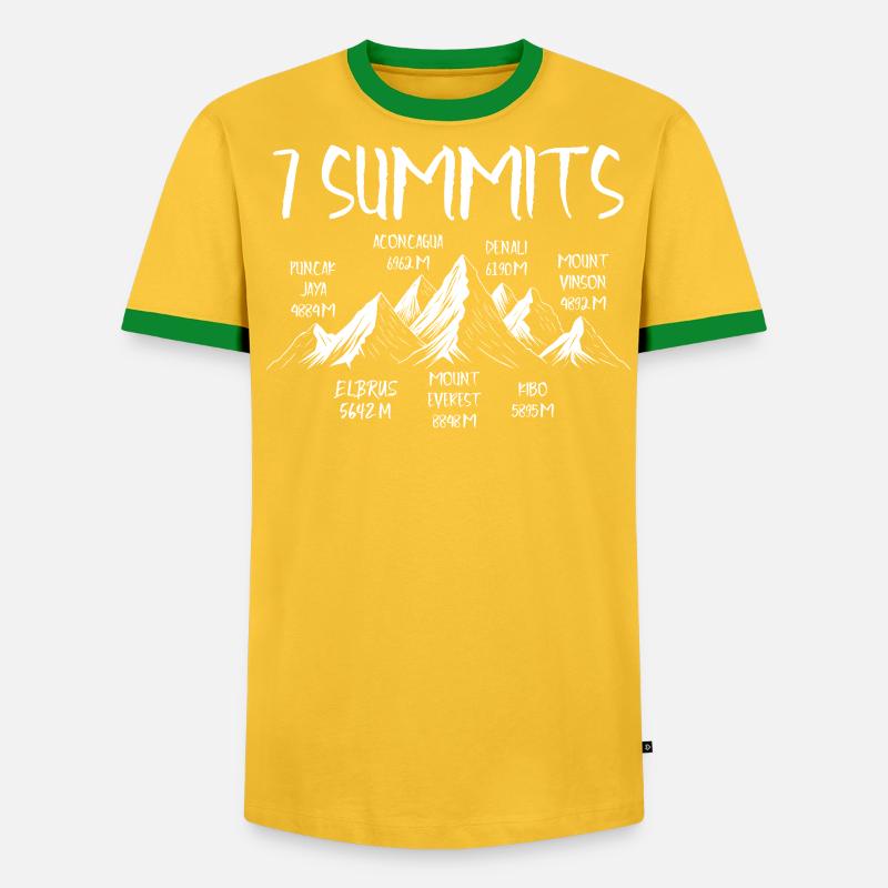 7 Summits Puncak Jaya - Men's Ringer Shirt - undefined