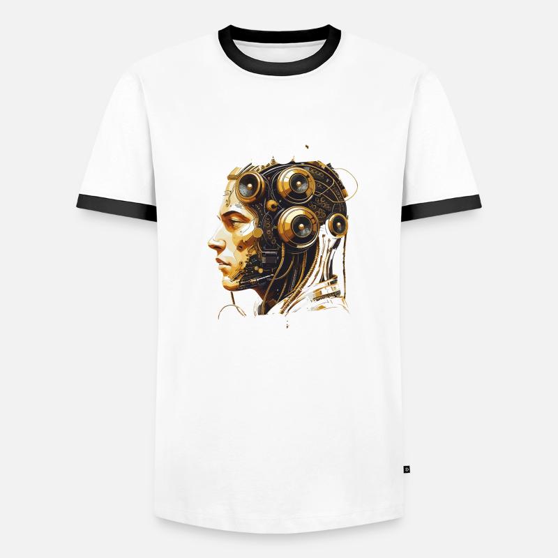 Synthesizer Synth Kick Drum DAW Modulate Your Mind Men's Ringer Shirt