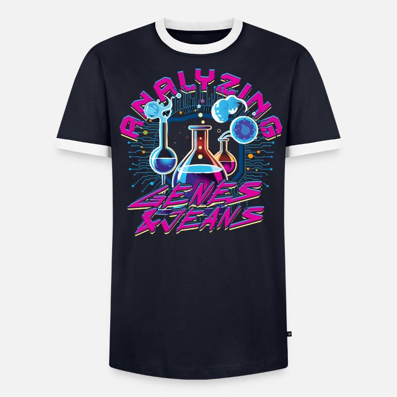 Bioinformatics Analyst - Men's Ringer Shirt - undefined