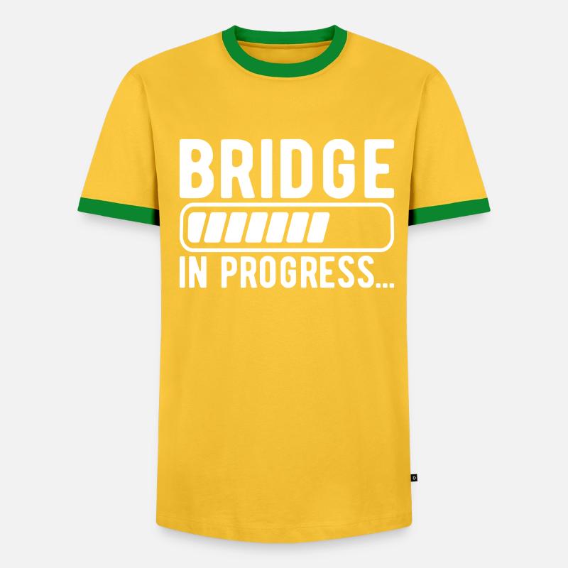 Bridge Engineer Bridge Construction - Men's Ringer Shirt - undefined