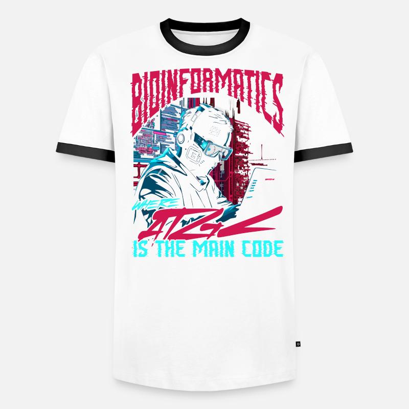 Bioinformatics Analyst Bioinformatiker Männer Kontrast-T-Shirt