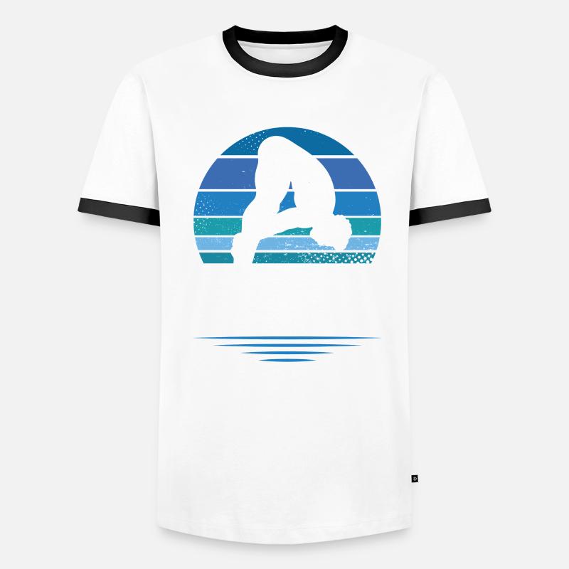 Springboard Diving Diving Diving Divers Men's Ringer Shirt