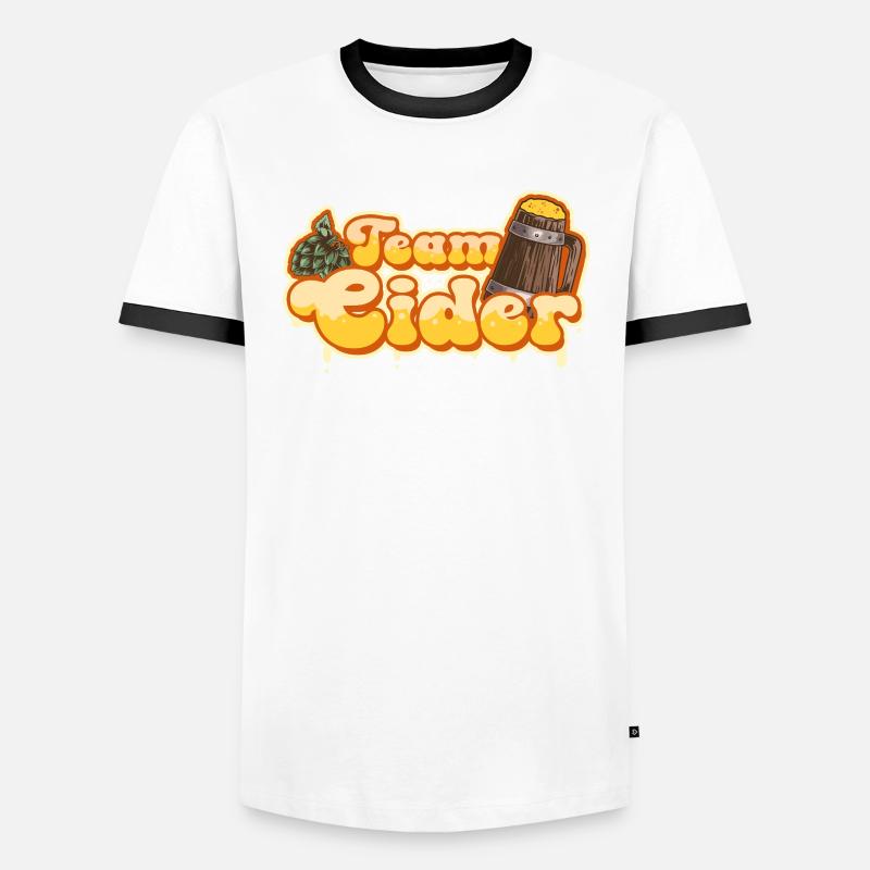 Bar Crawl Pub Crawl Team Cider Men's Ringer Shirt