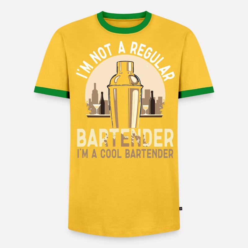 Bartender Bartender Bartending - Men's Ringer Shirt - undefined