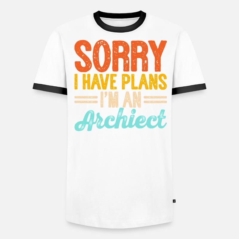 Architecte T-shirt contrasté Homme