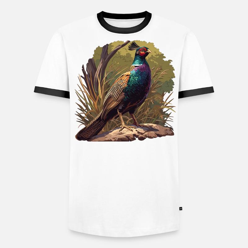 Pheasants Pheasant Men's Ringer Shirt