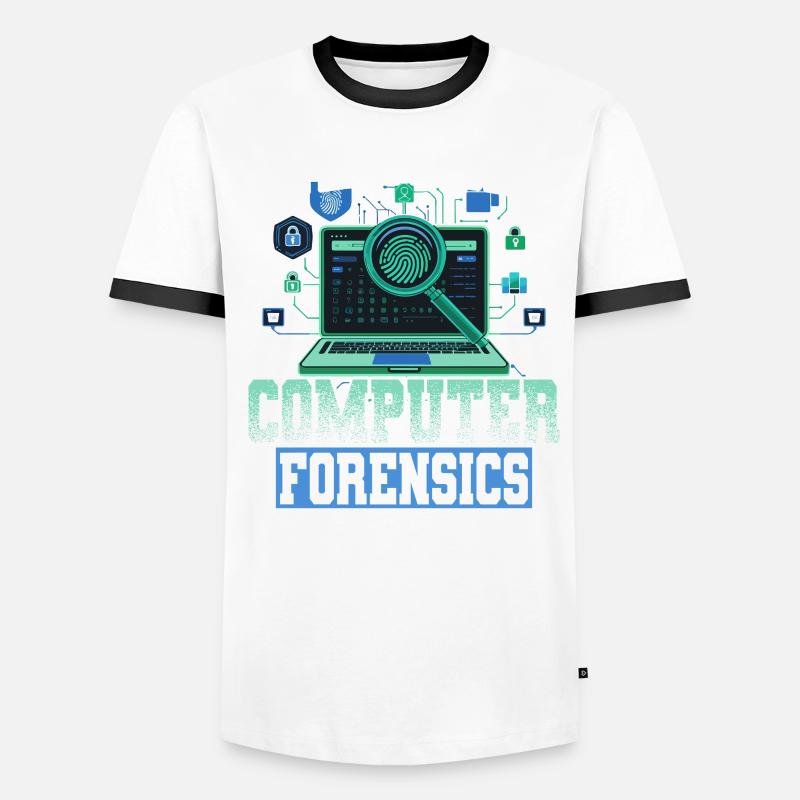 Digital Forensics Men's Ringer Shirt