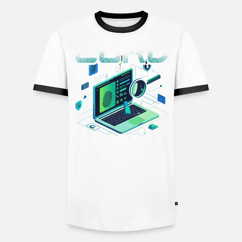Digital Forensics Men's Ringer Shirt