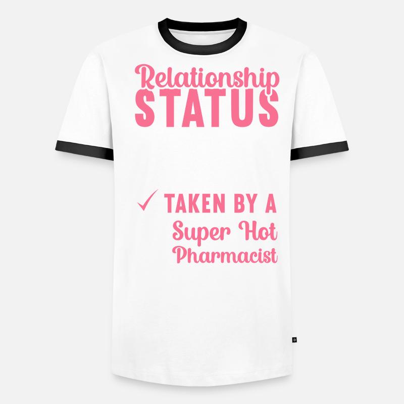 Pharmacy Tech Technician Männer Kontrast-T-Shirt
